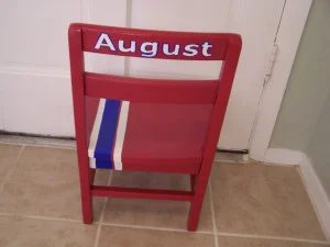 Updating A Child’s Chair with Flair