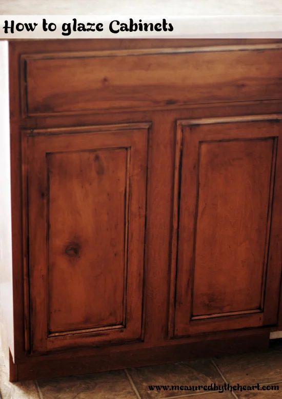 upgrade cabinets by glazing, Measured by the Heart