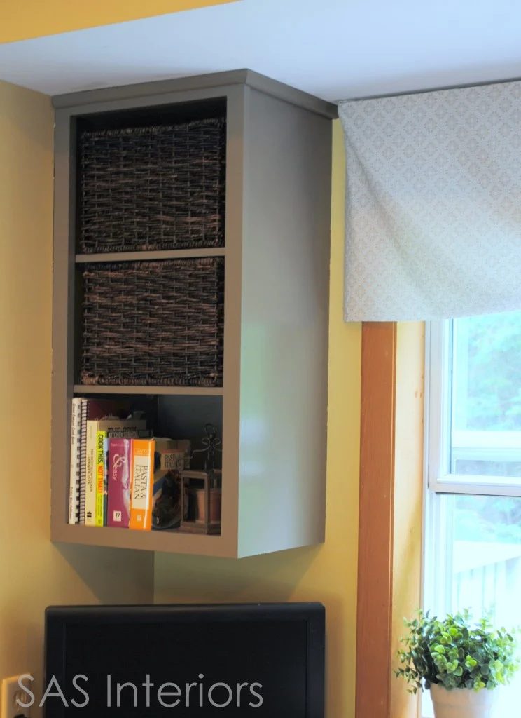 upgrade cabinets by making open cabinet, SAS Interiors