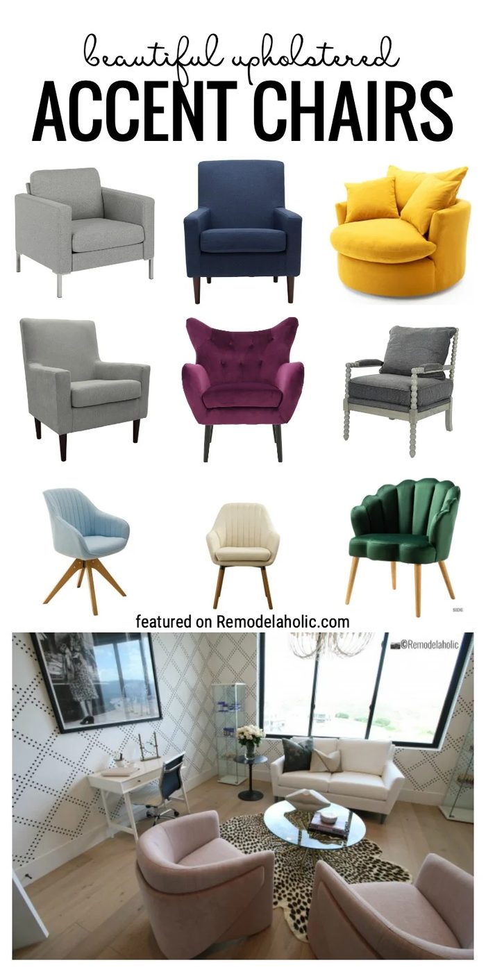 Find A Way To Add Extra Color Or Texture To A Room By Adding One Of These striking Upholstered Accent Chairs Featured On Bekob.com