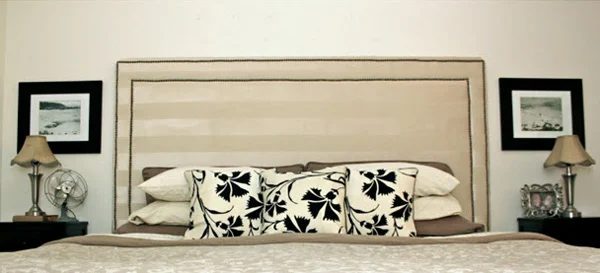 Upholstered Nail Head Trim Headboard walkthrough