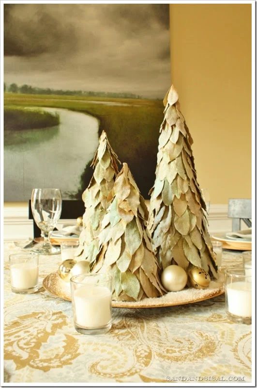 Bay Leaf Christmas trees