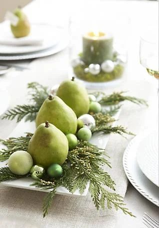 Pear centerpiece