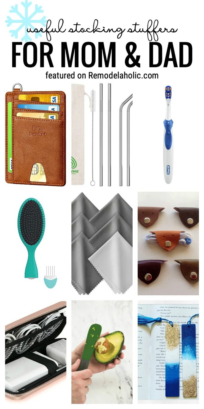Great options For Useful Stocking Stuffers For Mom And Dad Featured On Bekob.com