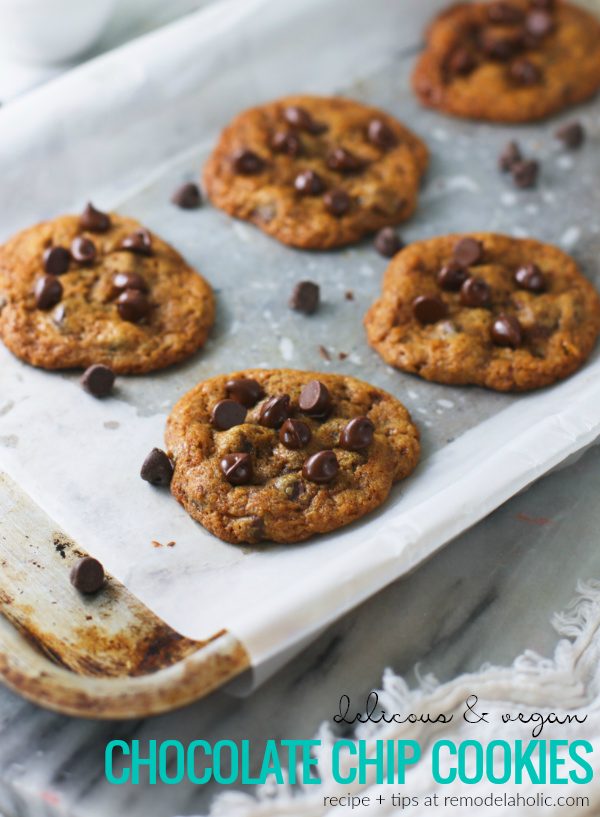 Vegan Chocolate Chip Cookies Recipe #Bekob