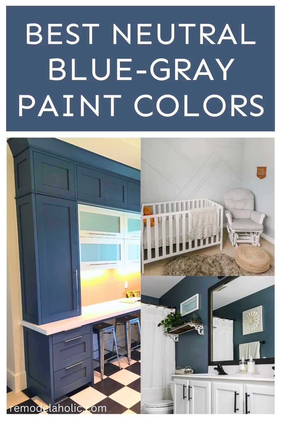 Best Neutral Blue Gray Paint Colors, Light Blue Gray Paint Colors, Dark Blue Gray Paint Colors, Bekob