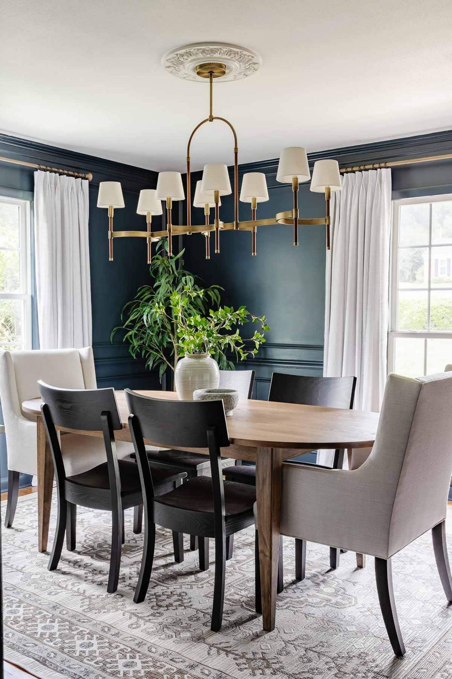 Best Blue Paint Colors Navy Blue Dining Room In Romabio Blue Ridge Parkway, Blesser House
