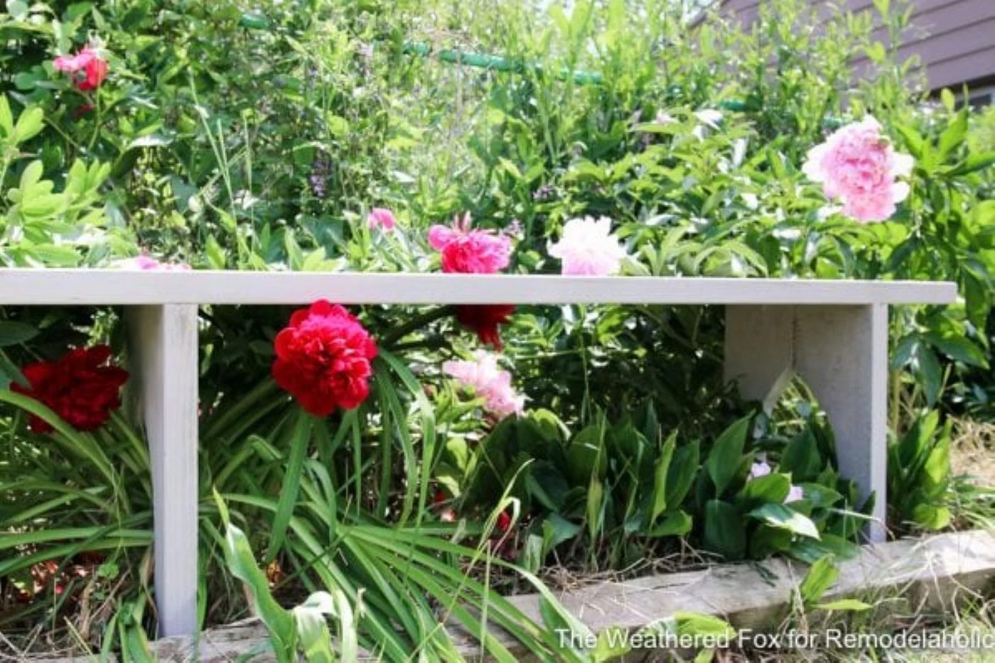straightforward Farmhouse Bench From Inexpensive Lumber Bekob The Weathered Fox 4 600x400