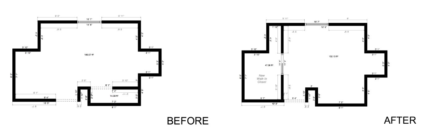 Dubie Closet - Before and After sbs