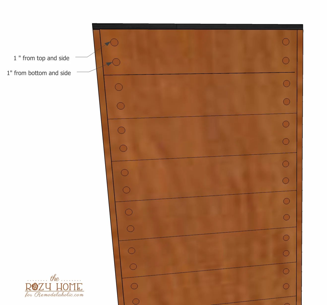 drill holes