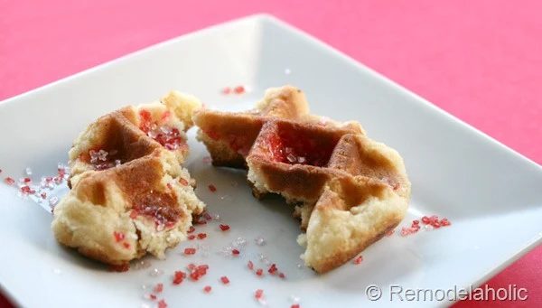 Waffle Iron Sugar Cookies!