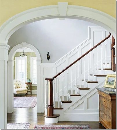 board and batten staircase