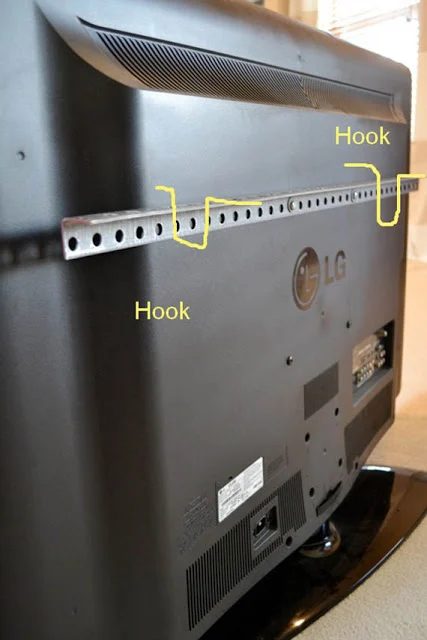 Flat Screen TV Handmade Wall Mount By Imperfectly Polished On Bekob