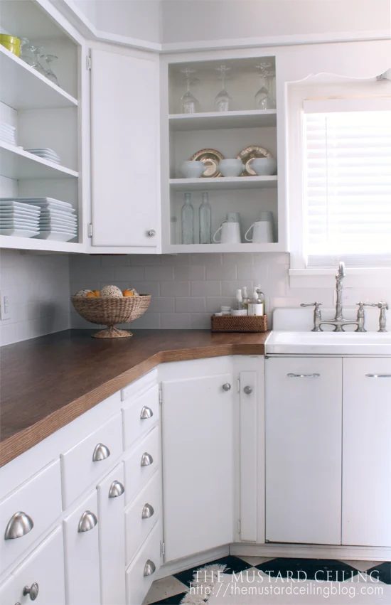 wooden countertops walkthrough