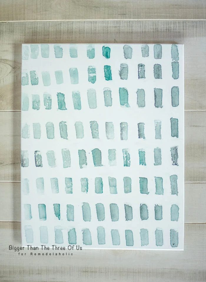 How to Make Your Own Brushstroke Art by Bigger Than The Three Of Us for Bekob