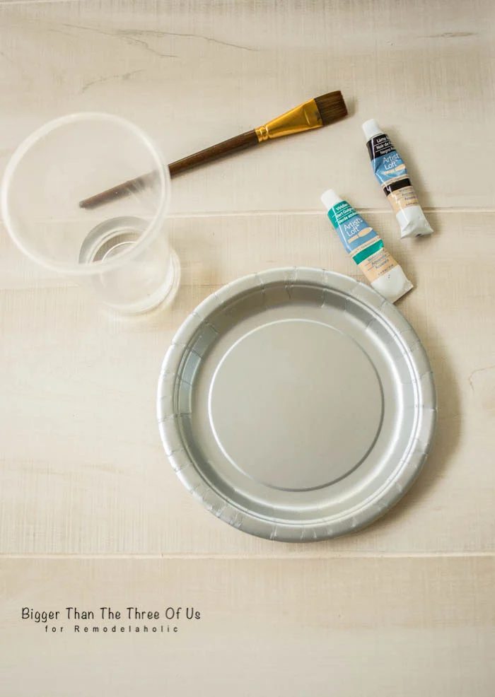 How to Make Your Own Watercolor Brushstroke Art by Bigger Than The Three Of featured on Bekob