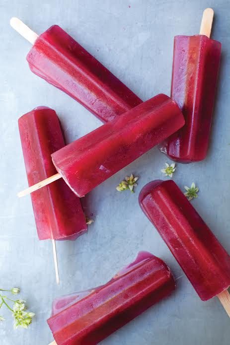 Watermelon, Lime, and Hibiscus Ice Pops | FOODIEaholic.com #recipe #cooking #dessert #treat #frozen #icepops #watermelon #lime #hibiscus #popsicle
