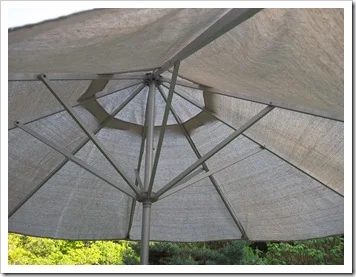 patio umbrella from dropcloth
