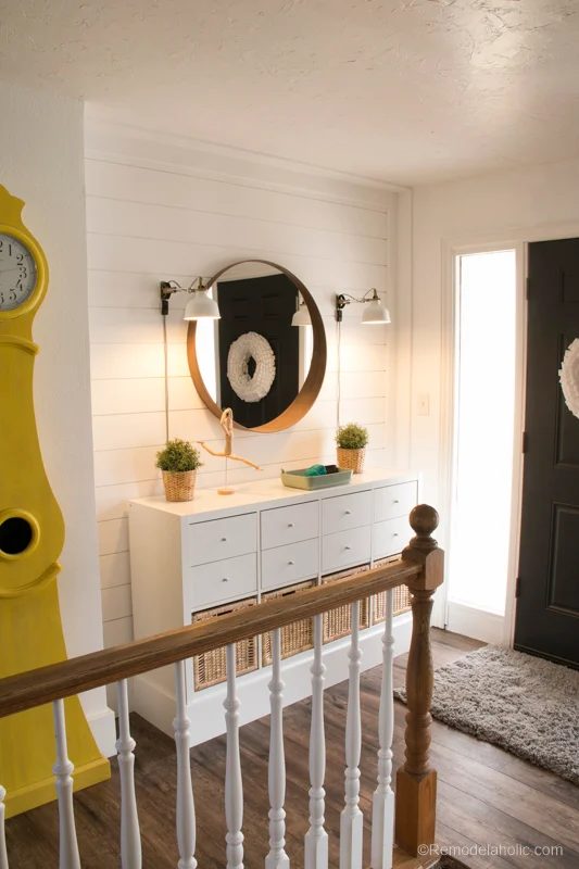 Ikea Entryway storage from Bekob
