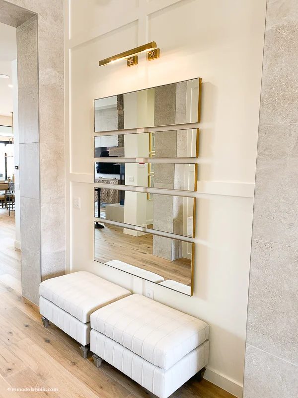 How to Decorate a Hallway - mirrors