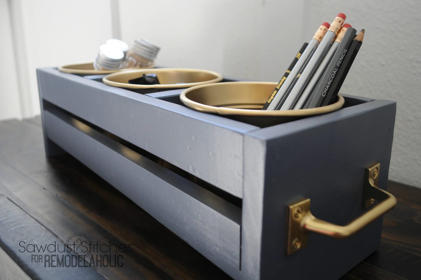 Desktop Organizer Sawdust2stitches for Bekob