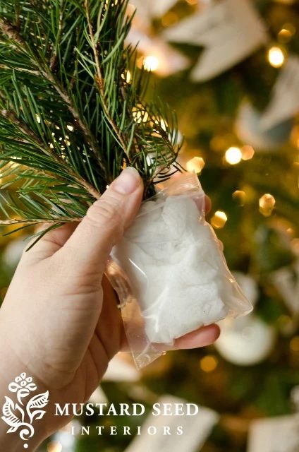 how to preserve fresh greenery sprigs - Miss Mustard Seed via @Bekob
