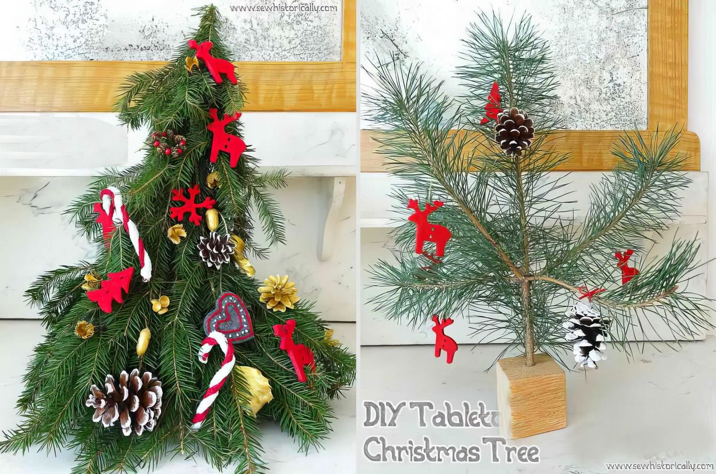2 Ways To Make Handmade Real Mini Christmas Trees From Clippings 2 042615