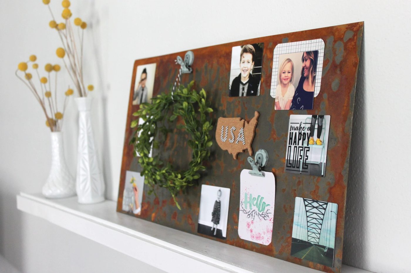 Handmade Weathered Industrail Wall Art by The Winthrop Chronicles featured on Bekob