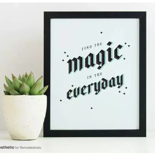 Free Printable Find The Magic In The Everyday