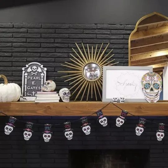 straightforward Dollar Store Halloween Hacks And Mantel Decor