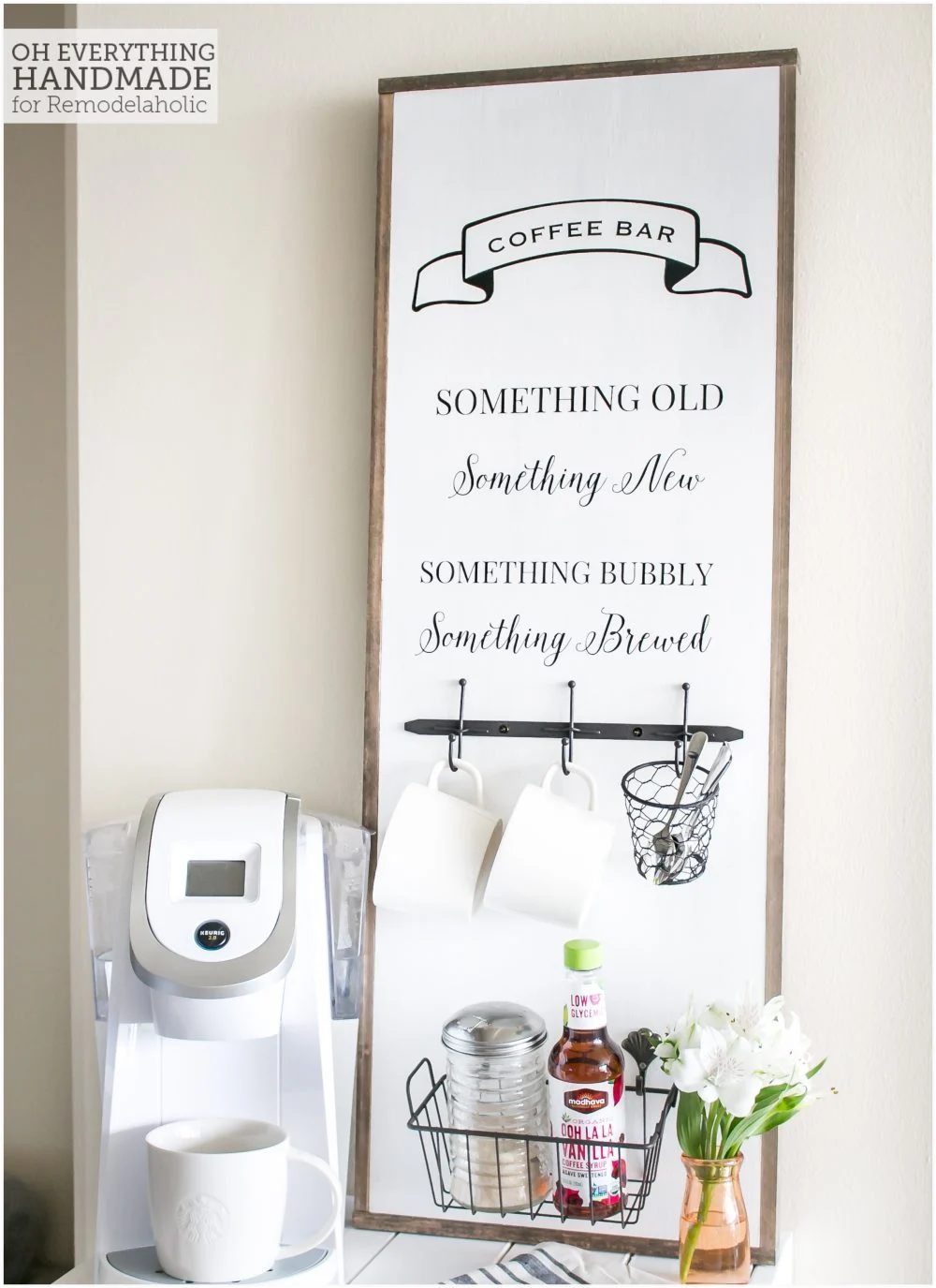 Coffee Bar Sign Via OhEverythingHandmade Finished Project3 E1471609269870