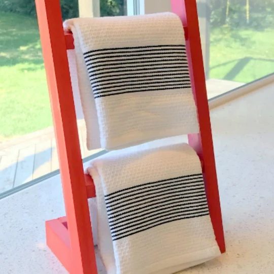 direct Countertop Towel Ladder And Utensil Organizer
