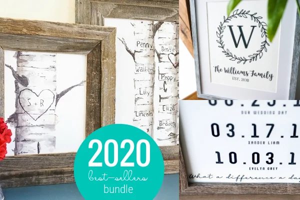 2020 Printable Bestsellers Bundle