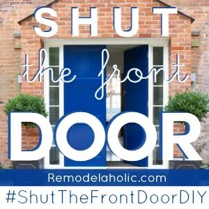 Shut The Front Door Handmade on Bekob.com - tutorials, inspiration, link party, and more