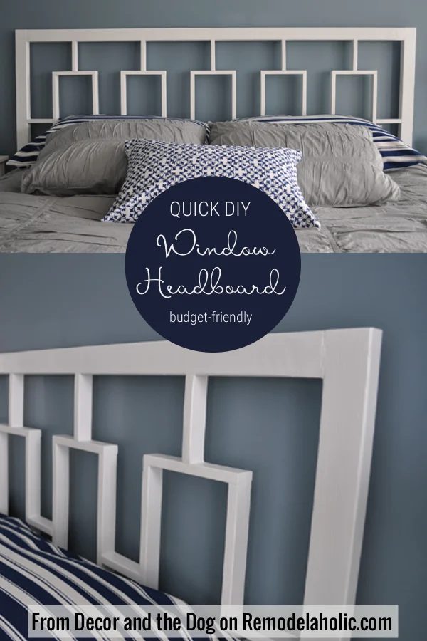 Handmade Window Headboard walkthrough, modest-cost Friendly, West Elm Knockoff, #Bekob