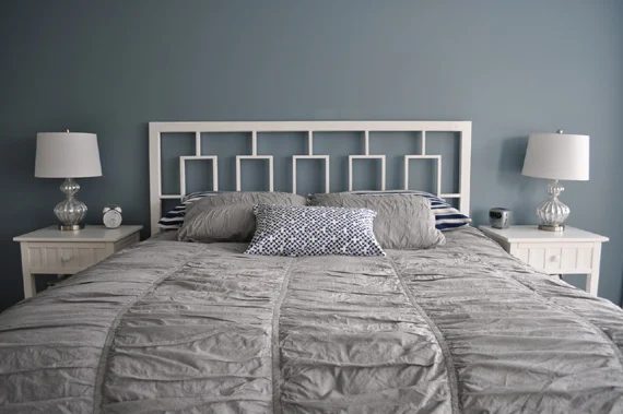 How To Build Your Own Rectangular Fretwork Headboard, By Decor And The Dog Featured On @Bekob