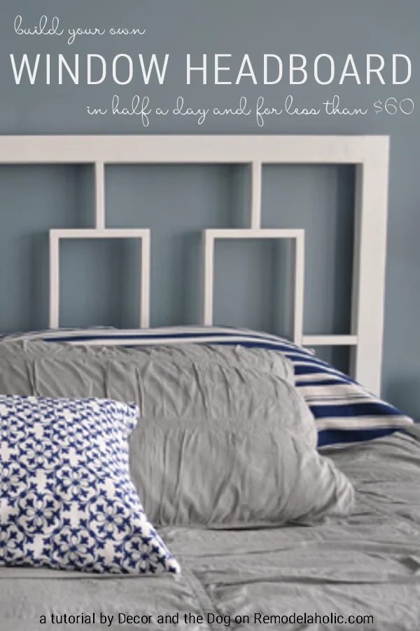 Build this West Elm knock off headboard. modest-cost-friendly and so cute! #Bekob