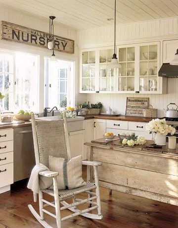 rustic country kitchen, Nancy Fishelson