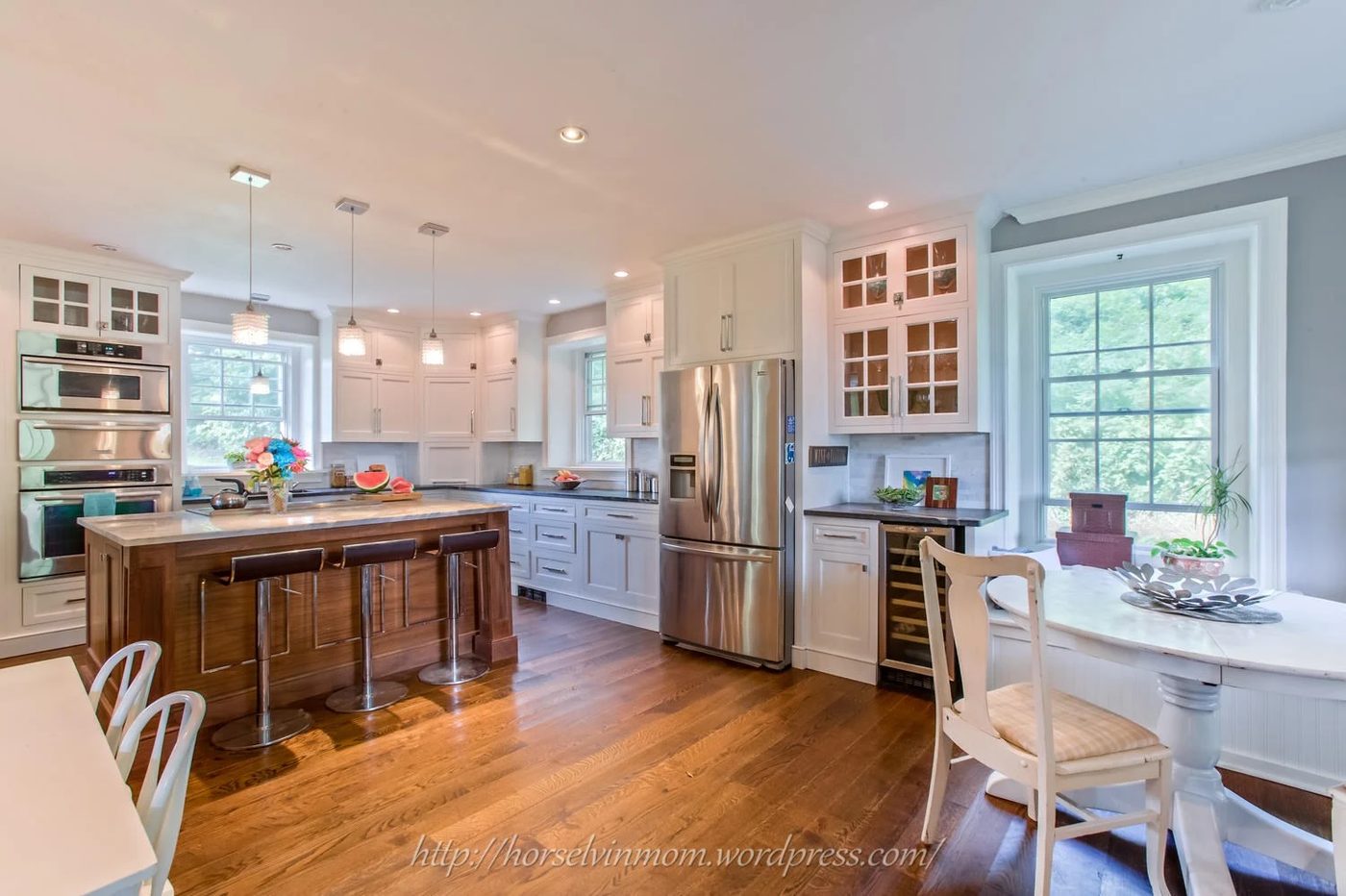 vivid country kitchen remodel, featured at Bekob.com