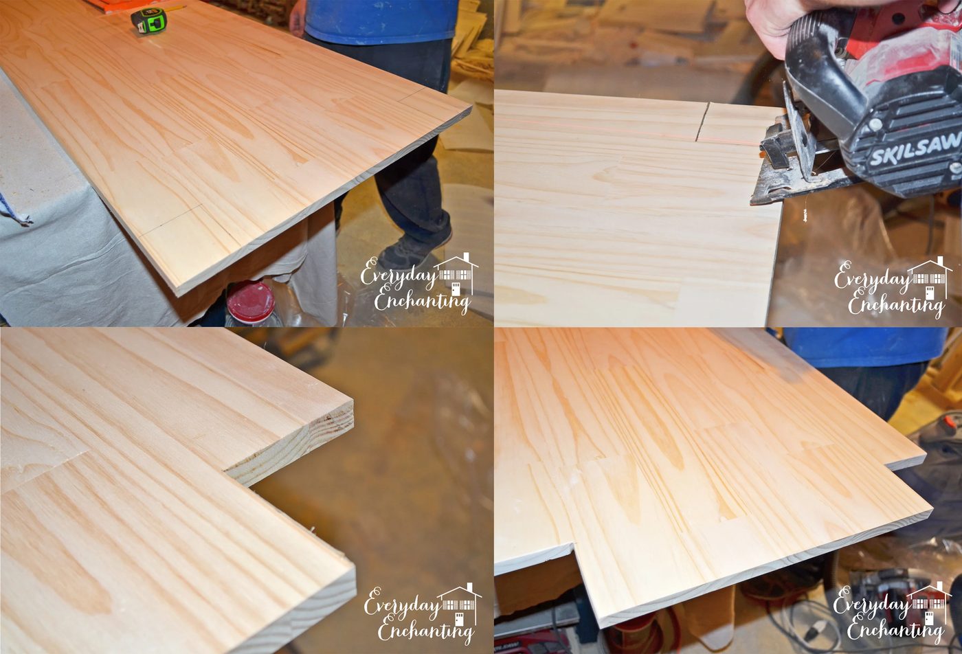 pine butcher block kitchen island, Everyday Enchanting on Bekob