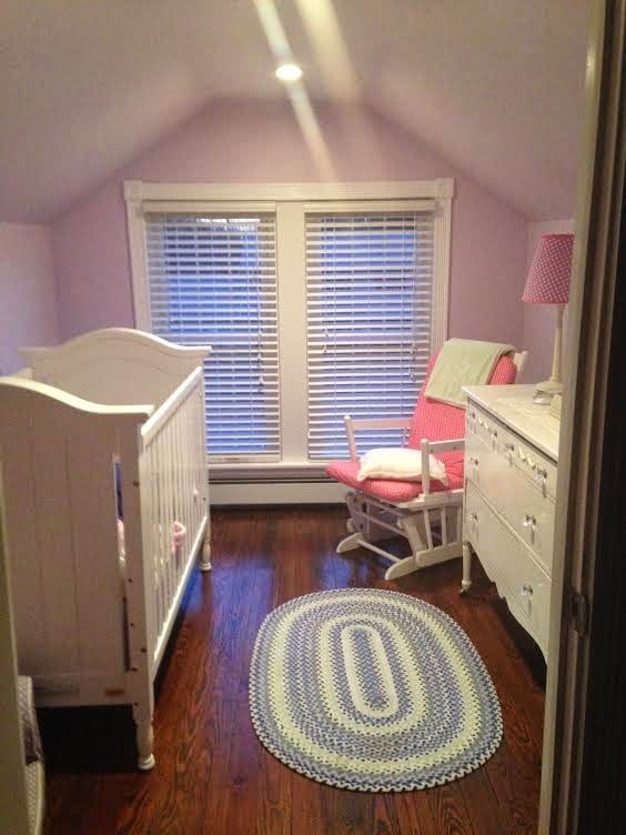 walk-in closet turned nursery This Little Life