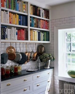 white subway tile with black grout kitchen1