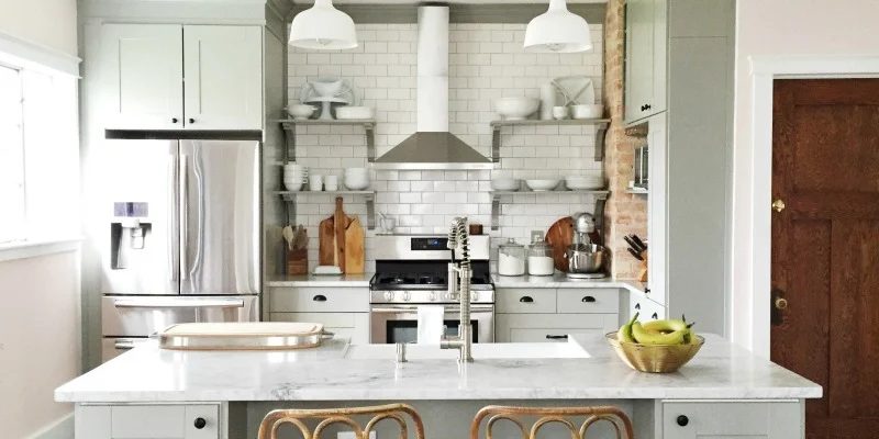 Whitney’s striking Handmade Kitchen (with IKEA Cabinets!)