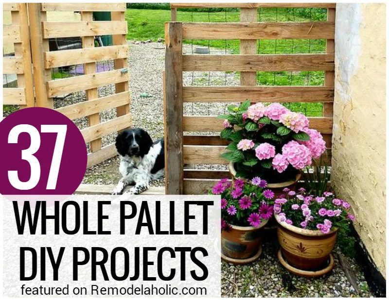 Whole Pallet Projects No Disassembly Required @Bekob