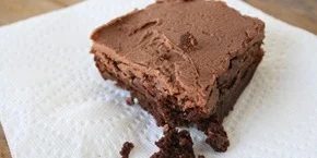 best fudge brownies with nutella frosting