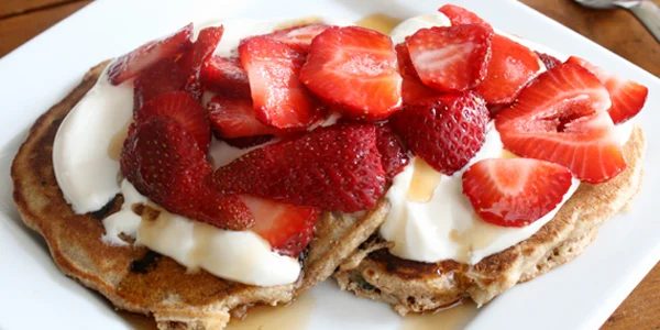 Whole Wheat Zucchini Pancakes!