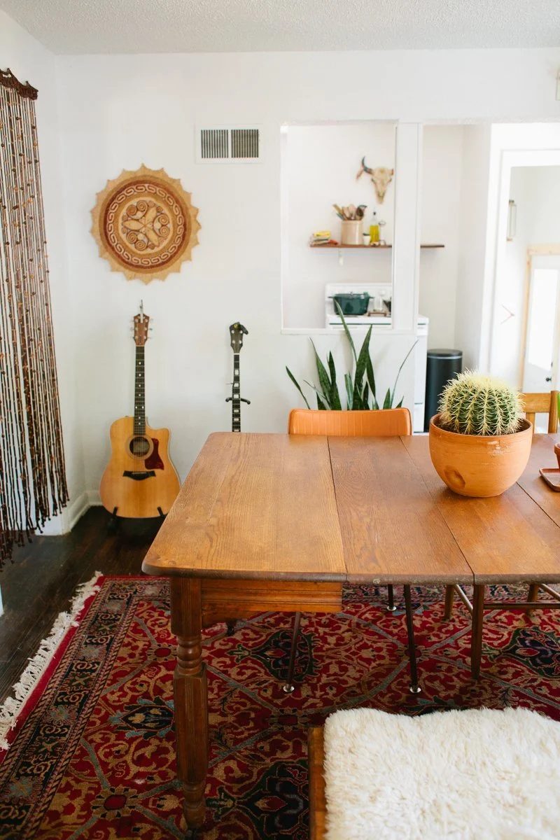 southwestern bohemian eclectic style via Apartment Therapy