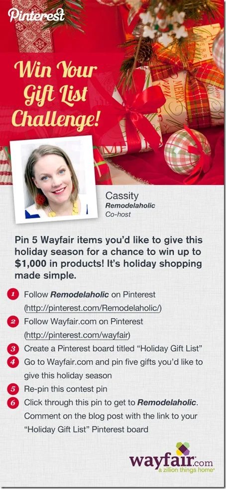 holiday pin list graphic
