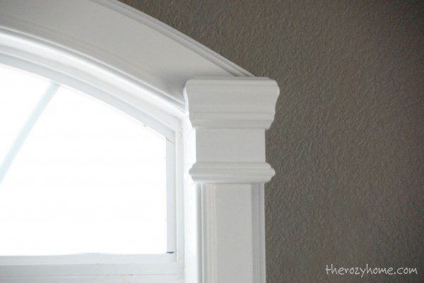 The Rozy Home on Bekob how to trim arched windows via Bekob