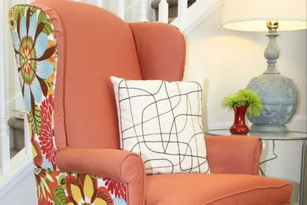 Wingback Chair Reupholstering walkthrough